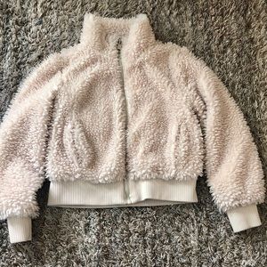 Zara Sherpa Jacket Size S